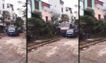 Lustiges Video : Etwas ungünstig geparkt