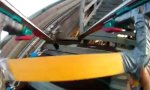 Funny Video : Skispringen mit Skischlitten ohne Schnee