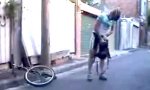 Funny Video : Russischer Fahrradkurier