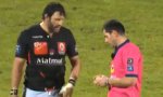 Gelbe Karte beim Rugby