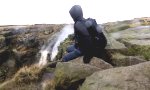 Lustiges Video : Inverser Wasserfall