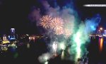 Lustiges Video : Feuerwerk über Hong Kong