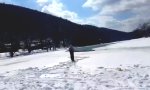 Funny Video : Überraschung beim Eisfischen