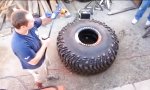 Movie : Gefährliches Reifenaufziehen