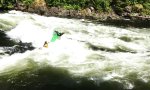 Pirouetten-Abgang im Wildwasser