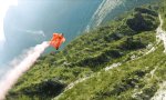 Lustiges Video : Wingsuit-Spaß in den Dolomiten
