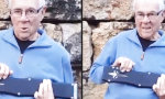 Lustiges Video - Opa zeigt sein kleines Springmesser