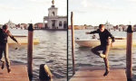 Funny Video : Venezianischer Smartphone Jongleur