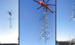 Movie : Pilotenskills beim Hochspannungsmastbausatz