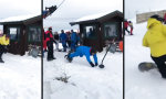 Movie : Das erste mal Snowboarden mit den Kollegen