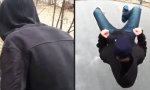 Lustiges Video : Bombe auf’s überfrorene Trampolin