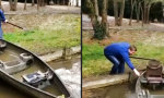 Lustiges Video : Computer Nerd in freier Wildbahn