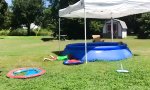 Lustiges Video - Mit Anlauf in den Pool