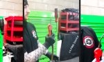 Lustiges Video : Druckluft Levitation