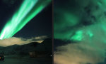 Lustiges Video - Geomagnetischer Sturmüber den Lofoten