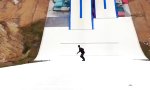 Lustiges Video : Snowboard Sprung Training