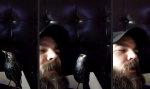 Lustiges Video - Scrappy der redselige Vogel-Kumpan