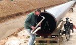 Funny Video - Musikalischer Test der neuen Erdgasleitung bei Mönchengladbach