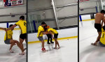 Funny Video - Eishockey-Bowling-Fußball