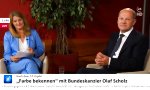 Olaf schnallt den Gürtel enger