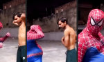 Lustiges Video : Dicke Spidey-Reflexe