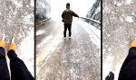 Movie : Abfahrtslauf auf Bambuskufen