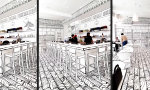 Movie : Malbuchbeispiel eines Restaurants