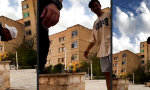Lustiges Video : Niedrig-Backflip