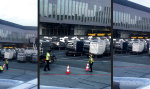 Flughafen-Hütchenspiel