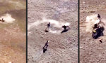 Lustiges Video : Drohnensicht auf das 19. Jahrhundert