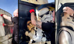 Movie : Truppentransport auf der A8