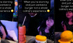 Funny Video : Sie wollte einen Burger, keinen Auftritt
