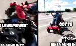 Funny Video : Motorrad trifft auf seinen Endgegner