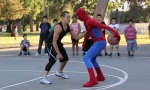 Spiderman mag Basketball